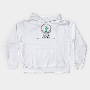 Winter tree Kids Hoodie